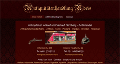 Desktop Screenshot of antiquitaeten-nuernberg.com